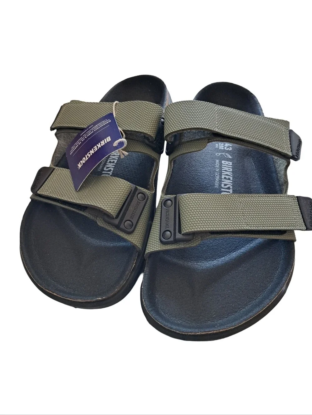 Birkenstock Atacama Men's Sandals Size 10 Regular Fit NEW Futura Khaki Green